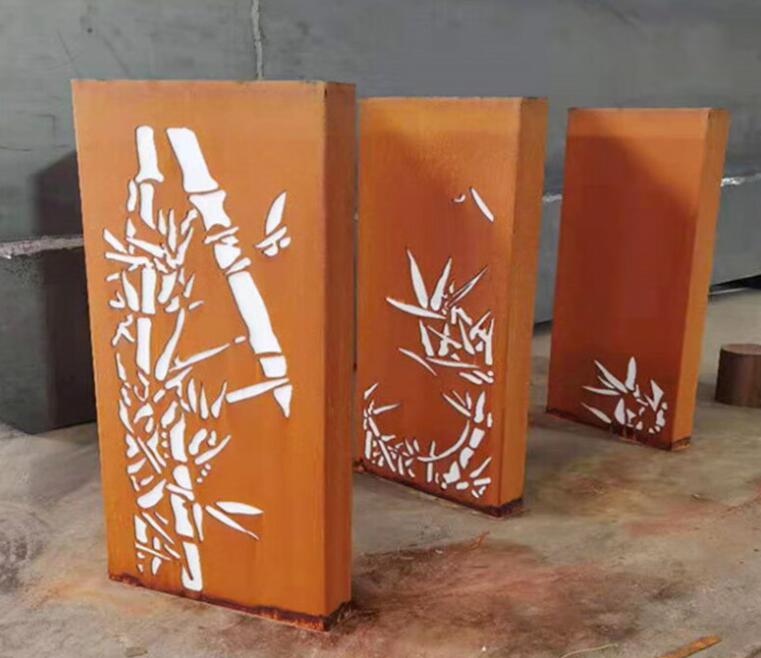 蓬江锈钢板灯箱