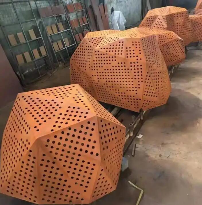 蓬江耐候钢造型